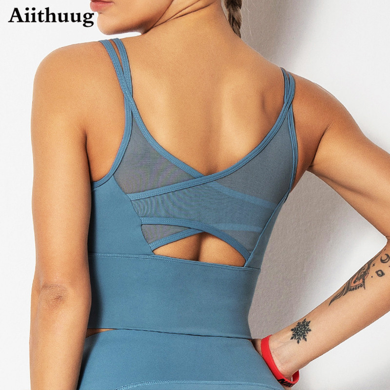Sports Bra High Impact - Aiithuug صدريّة ممارسة اليوغا اللياقة البدنية