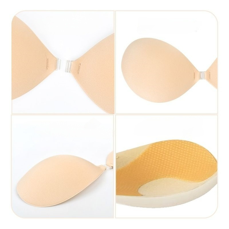 حمالة صدر لاصقة سميكة غير مرئي - مراجعة Strapless Bra Backless وسعره