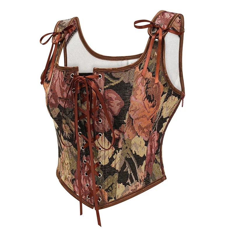 مشد برباط قوطي عتيق للنساء ، م - مراجعة Corset Waist Cinch وسعره