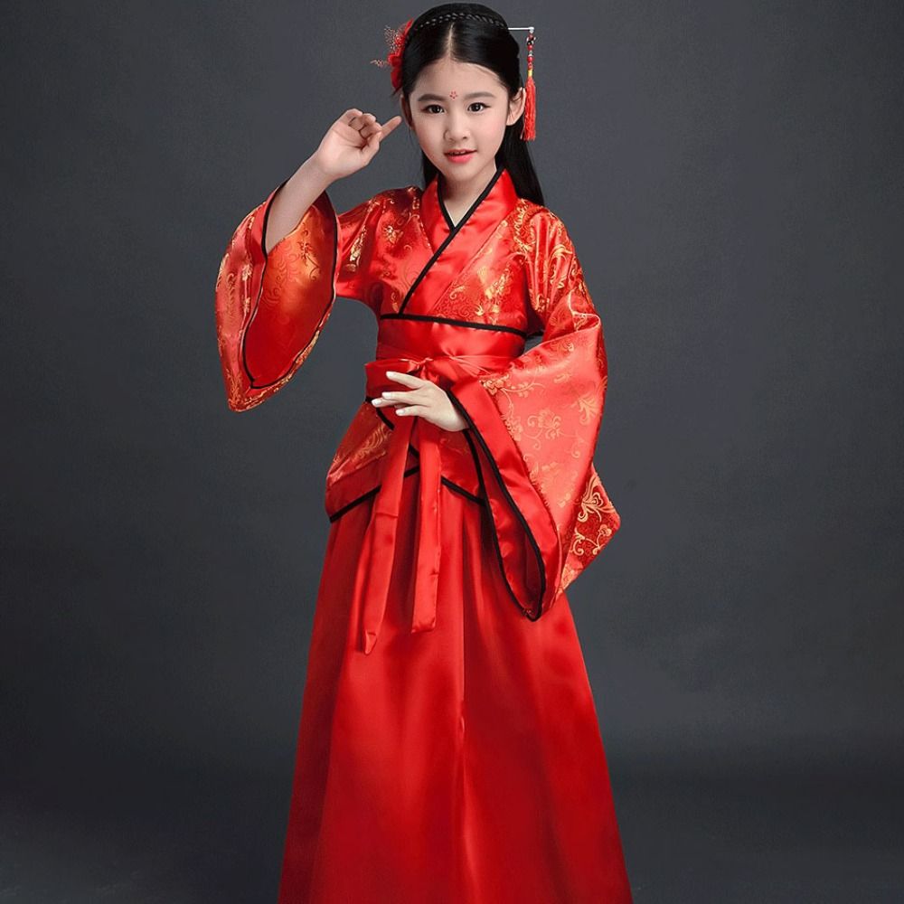 أزياء الأطفال العرقية القديمة  - مراجعة Robe Silk Women وسعره