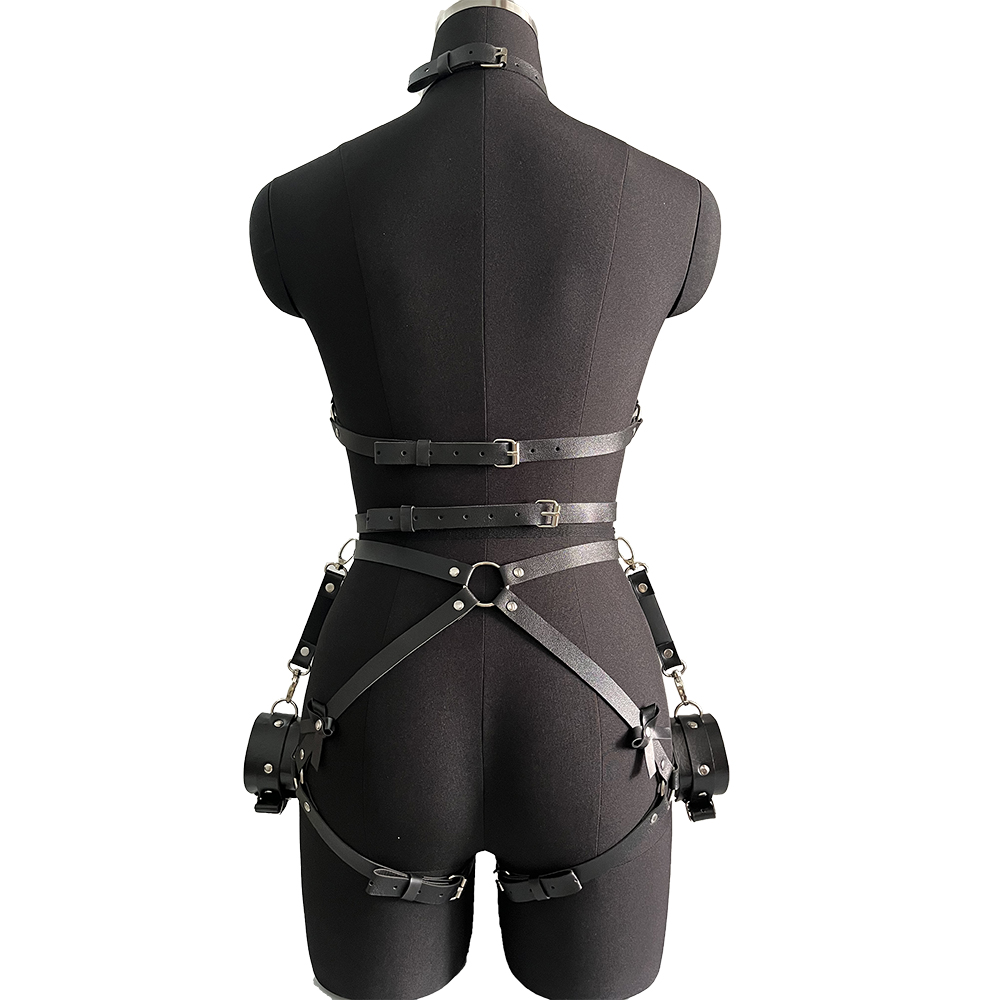 تسخير للنساء بولي Leather جلد  - مراجعة Garter Belt Set وسعره