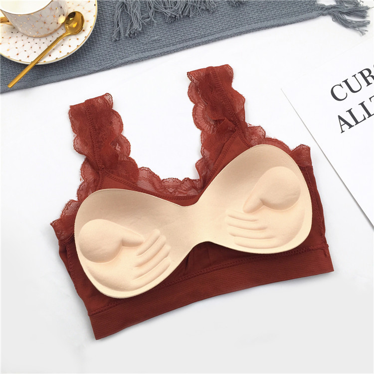 ثلاثية الأبعاد مثير الدانتيل ا - مراجعة Strapless Bra Backless وسعره
