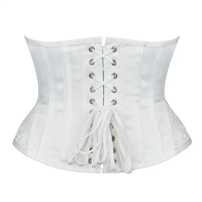 المرأة مشد دوامة الصلب العظام  - مراجعة Corset Waist Cinch وسعره