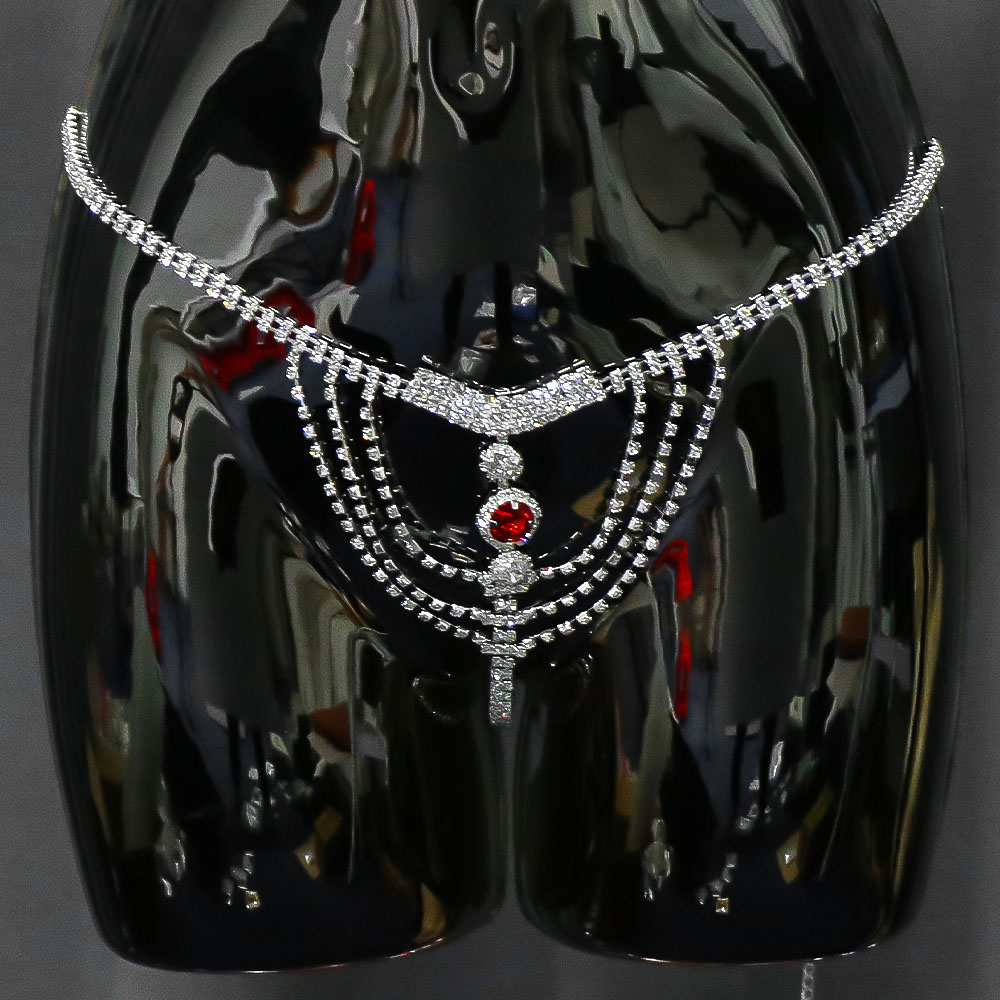 سلسلة جسم نسائية من أحجار الرا - مراجعة Thong Bikini Women وسعره