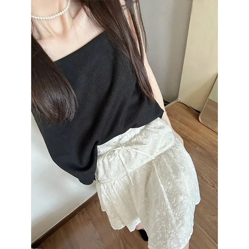 تباين الألوان شيك فتاة 2 قطعة  - مراجعة Cami Top Lace وسعره