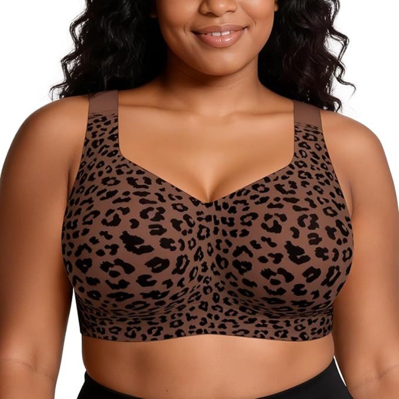 حمالات صدر جيلي بنقشة الفهد بد - مراجعة Push Up Bra Padded وسعره