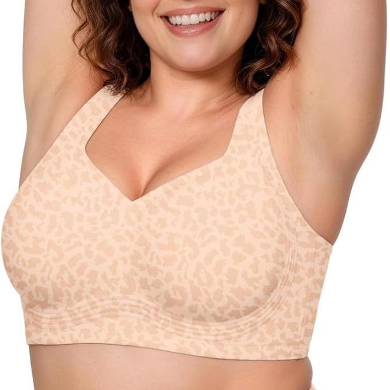 حمالات صدر جيلي بنقشة الفهد بد - مراجعة Push Up Bra Padded وسعره