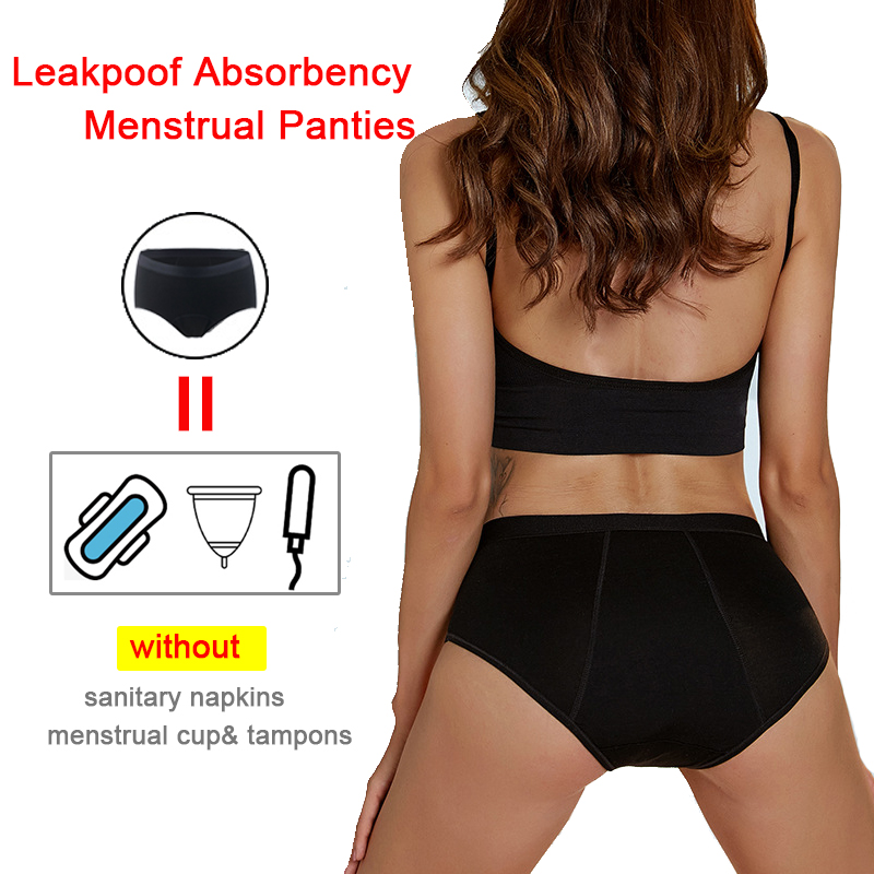 3 قطعة سراويل الحيض الثقيلة ال - مراجعة Period Panty Absorbent وسعره
