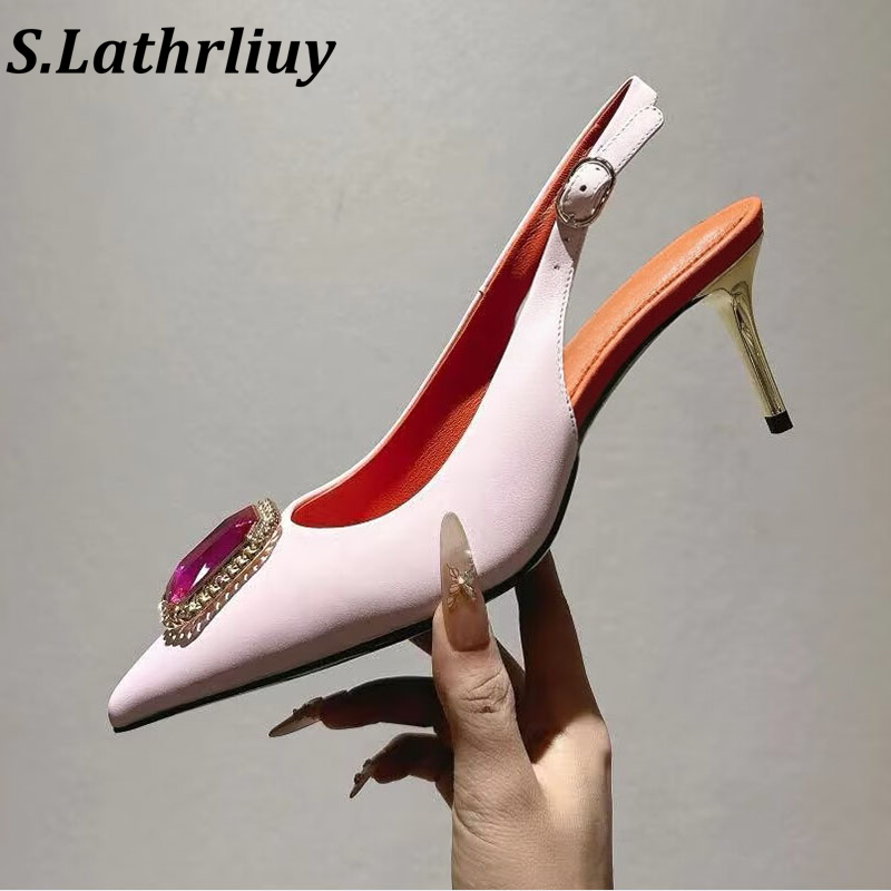 صنادل نسائية صيفية أنيقة مزينة - مراجعة Slip Dress Satin وسعره